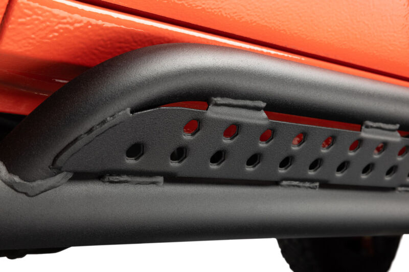 Toyota Tacoma Frame Mount Sliders - Go Rhino - Xtreme Frame - Textured Black - `24-`27